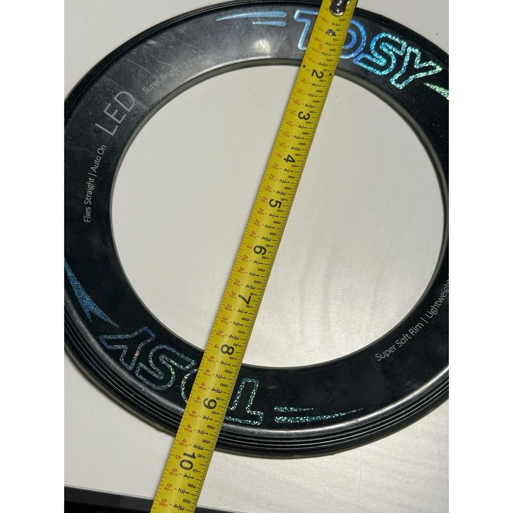 TOSY Flying Ring Red LEDs- Super Bright Waterproof Floats